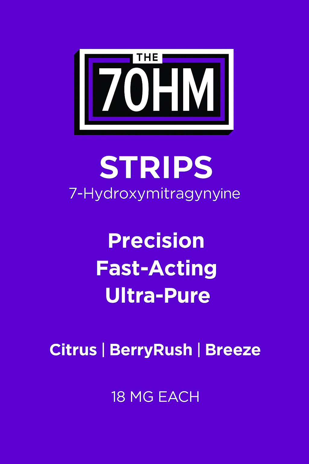 THE 7ohm Strips- 18mg